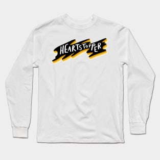 Heartstopper logo - yellow Long Sleeve T-Shirt